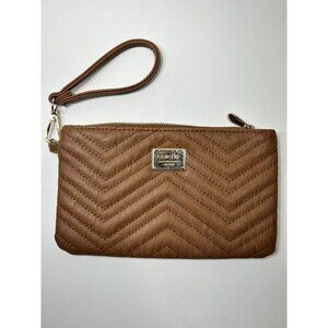 Colette by Colette Hayman Brown Clutch Wristlet